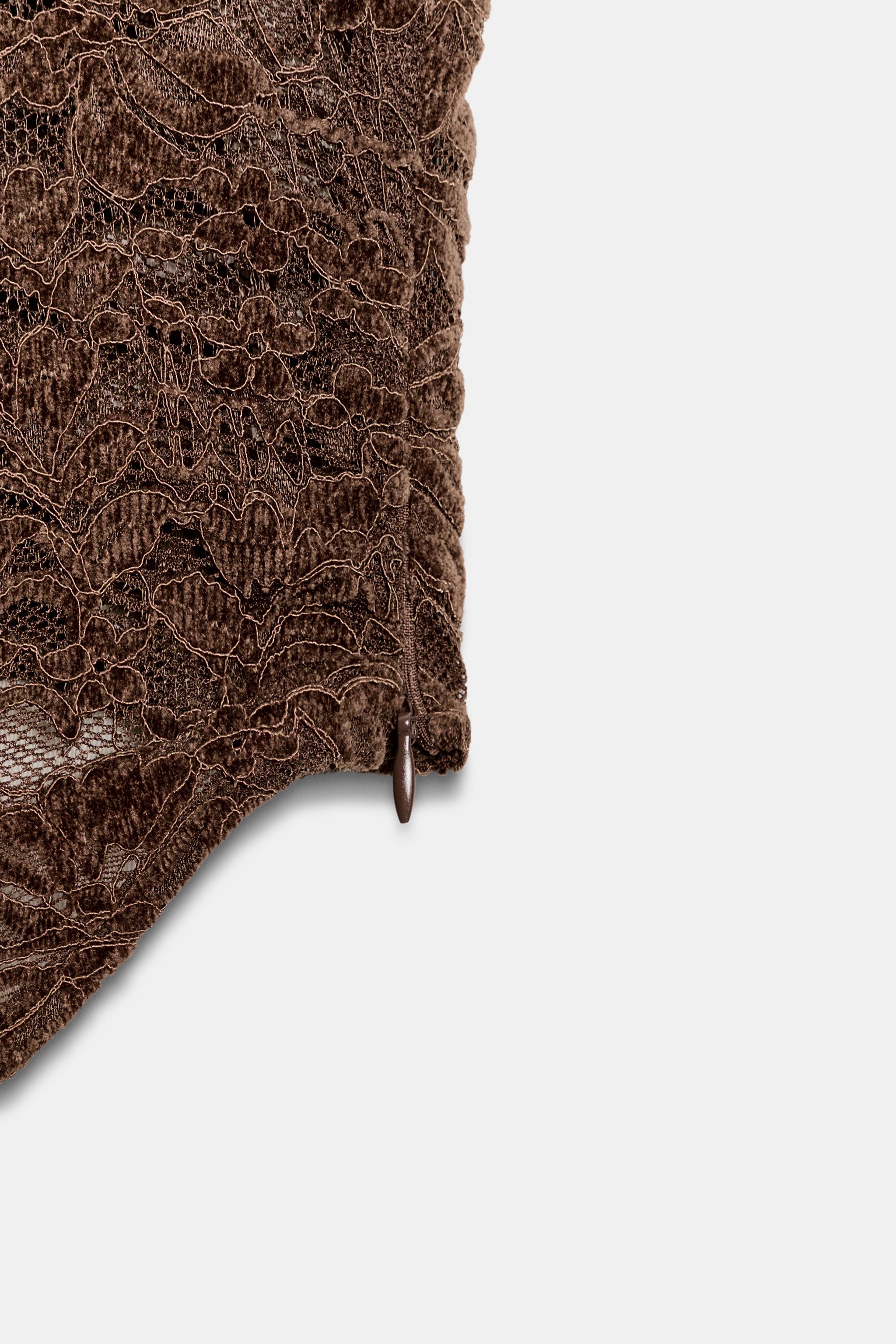 TOP STYLE CORSET EN DENTELLE